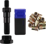 Rivet Nut Tool Mandrel M10 And 10 Nuts, Set Spare Part, Nuts.... Fixed Price $15.70.