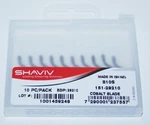 (10) B10s Shaviv Replacement Blades For B Series Holders Cobalt. Fixed Price $13.05.