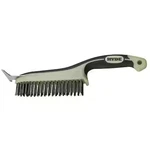 Hyde 46834 1 In W Scratch Brush With Scraper, Stiff, 3 L Handle,. Fixed Price $7.79.
