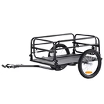 Vevor Bike Cargo Trailer Bicycle Carrier Storage Cart 160 Lbs Load Carbon Steel. Fixed Price $108.90.