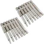 Wolfride 2 Set Of 7pcs 5 Point Torx Security Bits Magnetic Star Tamper P. Fixed Price $16.60.