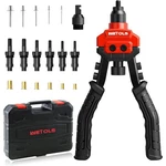 Wetols 3 In 1 Rivet Nut Tool, Gun, Reamer Set We-890. Fixed Price $39.95.
