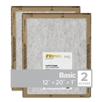3m Fpl19-2pk-24 Filtrete Synthetic Flat Panel Filter 20hx12wx1d In. (pack Of 24). Fixed Price $97.67.
