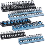 Modernus Magnetic Socket Organizer 6-piece Sae Metric Tool Storage Clear Marking. Fixed Price $87.66.