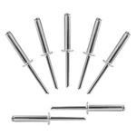 Allclean 110 Pcs 3/16" X 1" Aluminum Blind Rivets,4.8 25mm Pop Rivets,alumi.... Fixed Price $18.42.