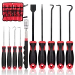 Swpeet 9pcs Long Hook Set With Magnetic Telescoping Tool Kit, Precision.... Fixed Price $35.99.