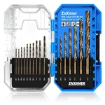 Cobalt Drill Bit Set, Znximer Metal Set For Steel, Hardened Metal, .... Fixed Price $34.32.