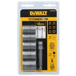 Dewalt Maxfit 3/8 In. Carbon Steel Drive Socket Set 6-piece With 1/4 Adapter. Fixed Price $13.99.