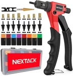 Rivet Gun Kit Tool Rivnut Thread Nut Setting Drill Bit Metric Sae Hand Riveting. Fixed Price $88.45.