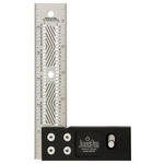 Jessem 07401 6 Stainless Steel Precision Square Ruler With Patented Flex Grip. Fixed Price $79.99.