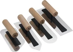 Japanese Venetian Plaster Finishing Trowel Set 4 Pc Stainless Steel Art Paint Pl. Fixed Price $54.08.