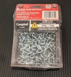 Campbell - 5978000 Single Jack Chain, Zinc-plated Steel, #12 X 15 Ft.. Fixed Price $39.99.