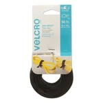 Velcro One-wrap Pre-cut Thin Ties, 0.5" X 8", Black, 3 Packs Of 50 (total 150). Fixed Price $26.02.