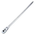 Westward 440g16 Hand Ratchet, 25 In, Chrome, 1/2 In Pk 4. Fixed Price $195.40.