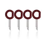 Asubha 4pcs Radio Removal Tool Kit, Easy Grip Handles And Stiff Blades, Oem H.... Fixed Price $9.01.