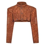 Vevor Leather Welding Cape Sleeve Heavy Duty Flame Resistant Xl-size. Fixed Price $36.90.