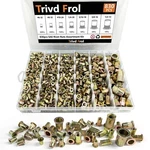 Trivd Frol Rivet Nut Tool Kit, 830pcs Sae/metric Sae - 830 Pcs, Zinc-plated. Fixed Price $52.91.