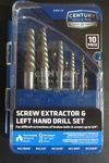 Century Drill & Tool 88710 Spiral Flute Screw Extractor Left-hand Set. Fixed Price $19.99.