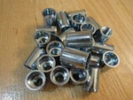 25 Marson Steel Klik Poly Nuts Rivet Nut Threaded Inserts 5/16-18 Grip .030 .165. Fixed Price $19.99.