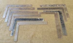 10 Stanley Swanson Carpenter Framing Squares 45-012 45-912 12" T8-153. Fixed Price $66.26.