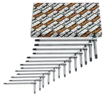 Beta Set Of 13 Offset Key Wrenches For Torx Head Screws T6 - T50 Tools 95. Fixed Price $512.66.