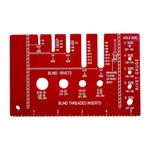 Pop Rivet And Blind Threaded Nut Gauge Bcp676. Fixed Price $15.85.