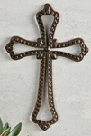 Cast Iron 12" Wall Cross, New #ab-263-r2. Fixed Price $15.99.