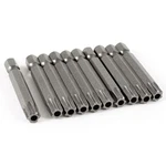 Xmhf1/4- Inch Hex Shank Torx T40 S2 Steel Screwdriver Bit 50mm Long 10pcs. Fixed Price $13.63.