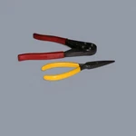 Vtg Buchanan C-24 Pres-sure-tool Crimper & Klein D203-7 Needle Nose Pliers. Fixed Price $40.00.