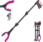 36" Grabber Reacher Tool, Foldable Pickup Tool With 360 Rotatin. Fixed Price $14.13.