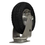 Snap-loc Air-ride 6" Pneumatic Swivel Caster 300 Lb Load Heavy Duty Rubber Plate. Fixed Price $49.04.