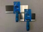 Ox Tools Pro Stainless Steel Taping Knife 2 Piece Set (8" And 12"). Fixed Price $24.99.