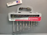 Craftsman 9 Piece 12 Point Metric Combination Wrench Set Made In Usa #9. Fixed Price $59.95.