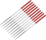 Utoolmart Diamond Needle File, 10-pieces Mini 180mm, Red,sliver Tone. Fixed Price $12.75.