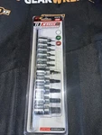 Performance Tool W38790 Patented Grip Hex Bit Socket Set, 11-piece Sae With C.... Fixed Price $29.99.
