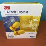 200pair 3m E-a-rsoft Superfit Uncorded Earplugs Nrr 33 Db 312-1256. Fixed Price $39.95.