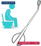 Vive Toilet Aids For Wiping Bottom - Tongs Toileting, Wiper Reacher Tool, Se. Fixed Price $26.12.