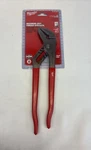 Milwaukee 48-22-6512 12" Pump-dipped Straight Jaw Pliers. Fixed Price $21.99.