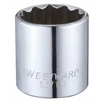 Westward 53yt13 3/8 In Drive, 1" Triple Square Sae Socket, 12 Points,. Fixed Price $6.45.