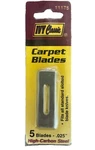 Ivy Classic Carpet Blades 5 Pack 11175 High Carbon Steel Nos. Fixed Price $14.95.