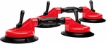 Heavy Duty Dual Vacuum Suction Cup Glass Lifter With Curved Pads, Strength Handh. Fixed Price $152.06.