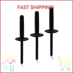 Zorveiio 50pcs Black Aluminum Tri-fold Exploding Pop Rivets 3/16 Large Flange,3/. Fixed Price $16.63.