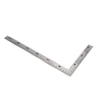 Cheerock L Shaped Ruler 6" X 12" Metal 90 Degree Square Right Clear. Fixed Price $9.11.