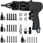 Clatoon Pneumatic Rivet Nut Gun With 10-24 & 1/4 5/16 3/8 Self-locking He.... Fixed Price $159.38.