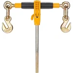 Skyshalo 3/8-1/2 In. Heavy Duty Ratchet Chain Binder W/ G80 Hooks 12000 Lbs.. Fixed Price $69.95.