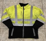 Mens M Refrigiwear 0496r Hi Vis Insulated Softshell Full Zip Jacket Yellow Black. Fixed Price $25.49.