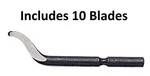(10) Shaviv 29038 Blade E110 Heavy Duty Hi-speed Steel Blades B10 Cutting Edge. Fixed Price $22.24.