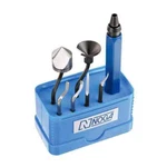 Noga Sp1010 Hand Deburring Tool Set: 7 Pc, Cobalt & Hss Blade Type Rd16.5. Fixed Price $86.48.