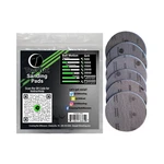 Trucut Sanding Pads 6 Pack 500, 1000, 1500, 2000, 3000, P5000d Grit 5". Fixed Price $38.99.