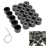 Vvag 20pcs Car Wheel Lug Nut Covers, 17mm Bolt Cover Caps 17mm, Black. Fixed Price $11.26.